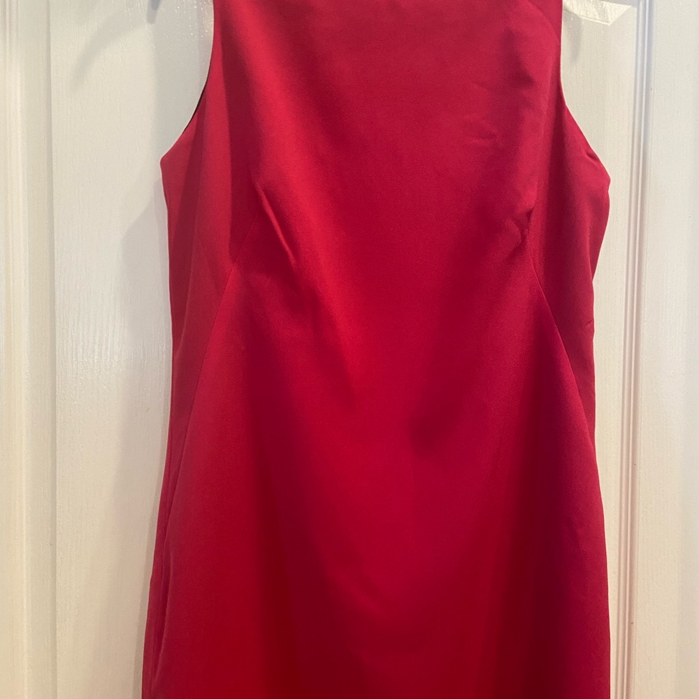 Magenta Dress w/back Detail
